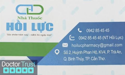 Nhà Thuốc HỒI LỰC Bình Thuỷ Cần Thơ