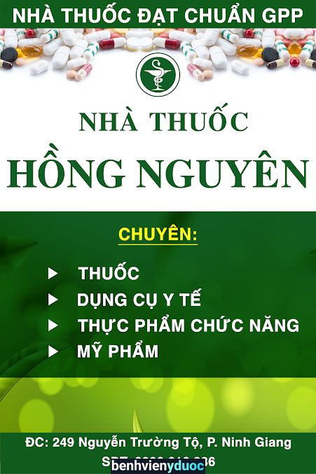 Nhà thuốc Hồng Nguyên Ninh Hòa Khánh Hòa