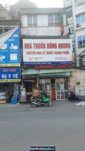 Nhà Thuốc Hồng Nhung Ba Đình Hà Nội