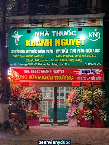 Nhà Thuốc Khánh Nguyệt Bảo Thắng Lào Cai