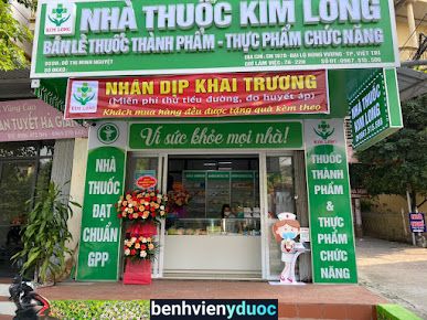 Nhà thuốc Kim Long Việt Trì Phú Thọ