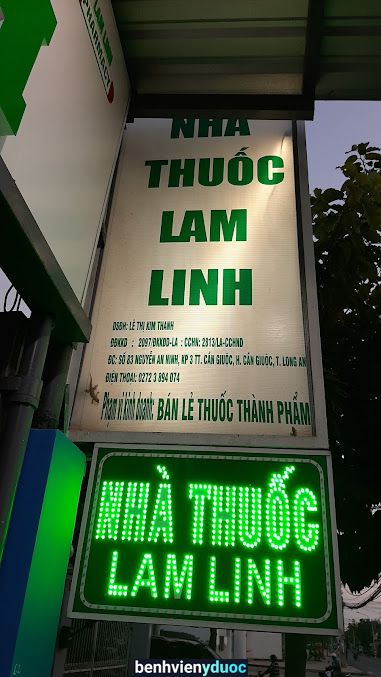 Nhà thuốc Lam Linh Cần Giuộc Long An