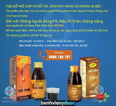 Nhà thuốc Minh Hoà Sơn Tây Hà Nội