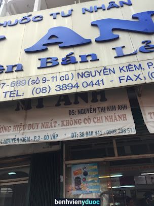 Nhà thuốc Mỹ Anh Gò Vấp Hồ Chí Minh