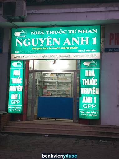 Nhà Thuốc Nguyên Anh Long Biên Hà Nội