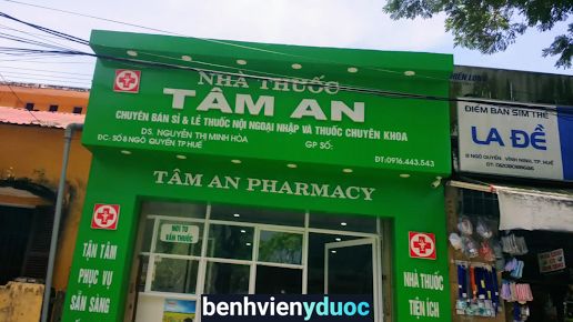 Nhà thuốc Tâm An Huế Thừa Thiên Huế