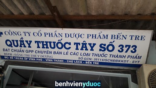 Nhà Thuốc Tây Số373