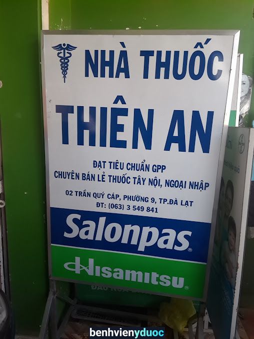 Nhà Thuốc Thiên An Đà Lạt Lâm Đồng