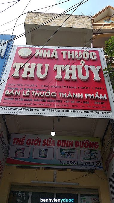 Nhà Thuốc Thu Thủy