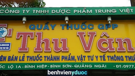 Nhà Thuốc Thu Vân Bình Sơn Quảng Ngãi