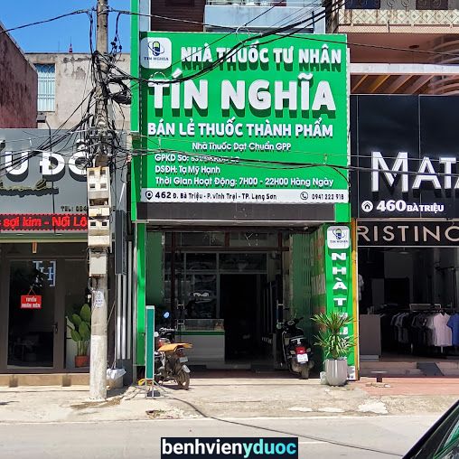 Nhà thuốc Tín Nghĩa Lạng Sơn Lạng Sơn