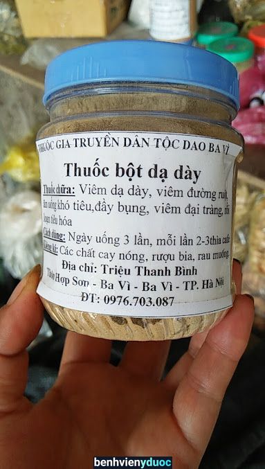 Nhà thuốc triệu thanh bình Ba Vì Hà Nội