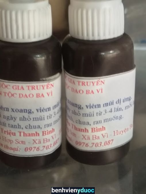 Nhà thuốc triệu thanh bình Ba Vì Hà Nội