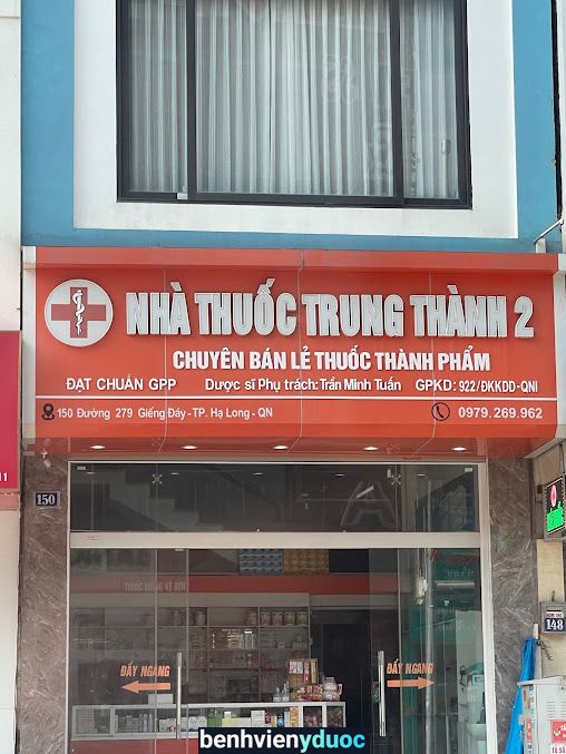 NHÀ THUỐC TRUNG THÀNH 2 Hạ Long Quảng Ninh