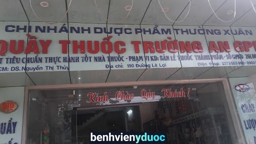 Nhà Thuốc Trường An Thường Xuân Thanh Hóa