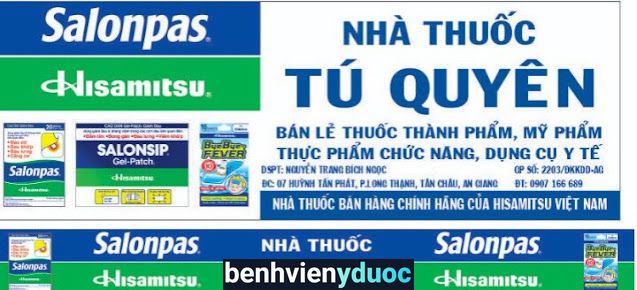 Nhà thuốc Tú Quyên An Phú An Giang