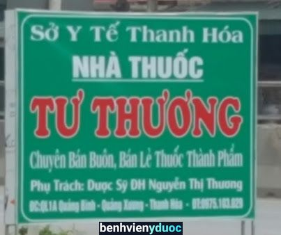 Nhà Thuốc TƯ THƯƠNG Quảng Xương Thanh Hóa