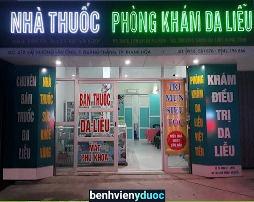 Nhà thuốc VIỆT TIẾN Thanh Hóa Thanh Hóa