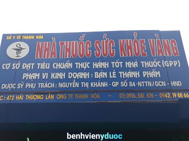 Nhà thuốc VIỆT TIẾN Thanh Hóa Thanh Hóa