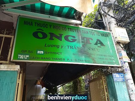 Nhà thuốc y học cổ truyền dân tộc tư nhân Ông Tạ 3 Hồ Chí Minh