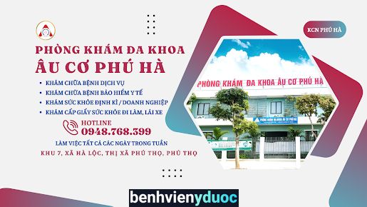 Phòng khám Âu Cơ Phú Hà Việt Trì Phú Thọ