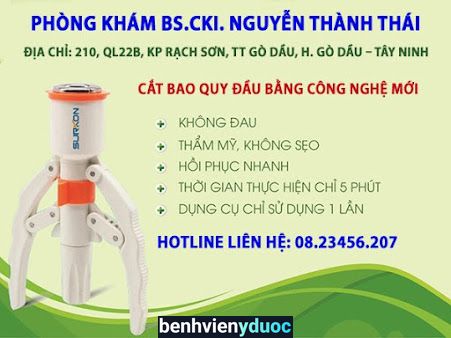 Phòng Khám Bác sĩ Chuyên Khoa I Nguyễn Thành Thái Gò Dầu Tây Ninh