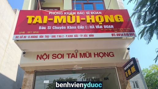 Phòng Khám Bác Sĩ Đoan CK Nhi Tai Mũi Họng Bắc Ninh Bắc Ninh