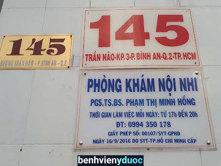 Phòng khám Bác sĩ Minh Hồng Thủ Đức Hồ Chí Minh