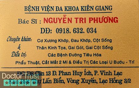 Phòng Khám - Bác sĩ Nguyễn Tri Phương