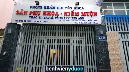 Phòng Khám Bác Sĩ Võ Thanh Liên Anh 10 Hồ Chí Minh