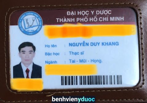 Phòng khám Bệnh ngoài giờ Thạc sĩ. Bs Nguyễn Duy Khang Chợ Lách Bến Tre