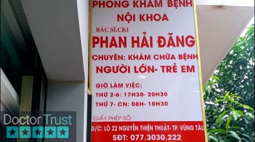 Phòng khám bệnh Nội khoa Bác sĩ Phan Hải Đăng