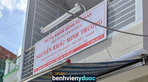 Phòng khám bệnh Tim mạch - BS NGUYỄN KHẮC MINH TRƯỜNG