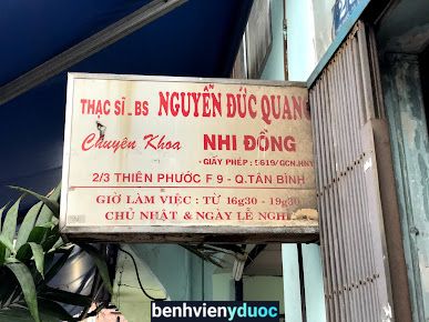 Phòng Khám Chuyên Khoa Nhi - BS Quang