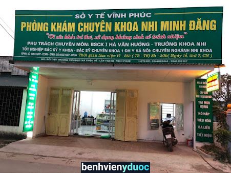 Phòng khám chuyên khoa Nhi Minh Đăng