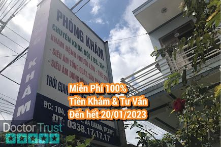 Phòng Khám Chuyên Khoa Nội Bác Sĩ Tây Buôn Ma Thuột Đắk Lắk