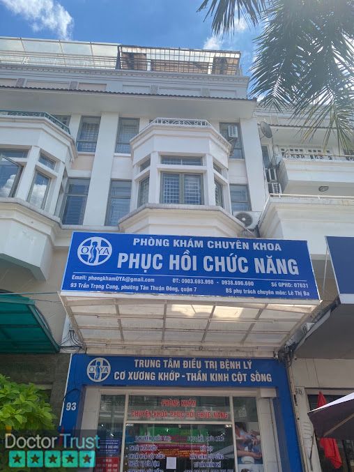 PHÒNG KHÁM CHUYÊN KHOA VẬT LÝ TRỊ LIỆU OYA 7 Hồ Chí Minh