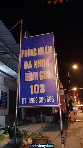 Phòng khám đa khoa bình gia 103 Bình Gia Lạng Sơn