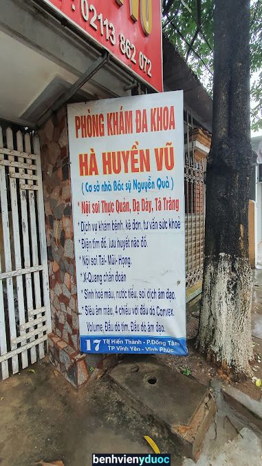 Phòng Khám Đa Khoa - Bs Hà Huyền Vũ Vĩnh Yên Vĩnh Phúc