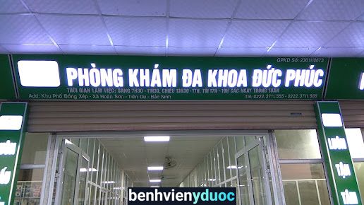 Phòng khám đa khoa Đức Phúc Tiên Du Bắc Ninh