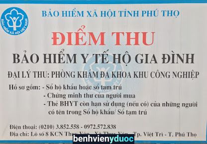 Phòng Khám Đa Khoa Khu Công Nghiệp Việt Trì Phú Thọ