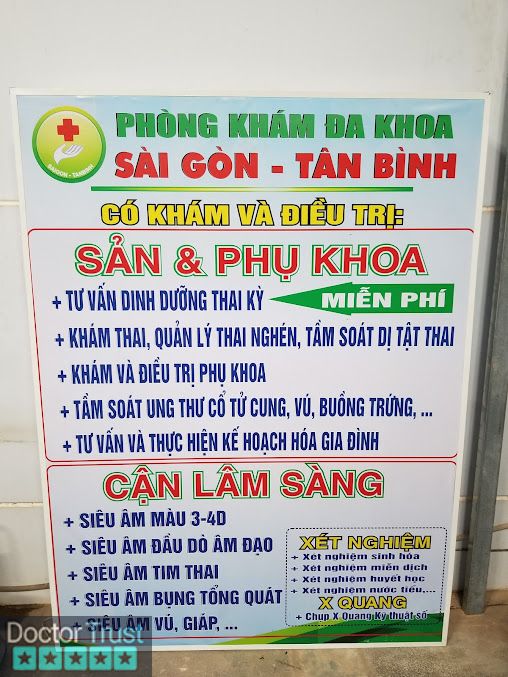 Phòng khám đa khoa Sài Gòn - Tân Bình Phú Giáo Bình Dương