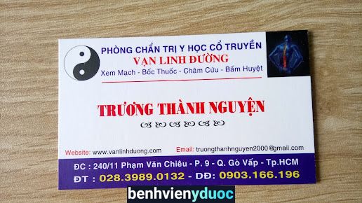 Phòng khám Đông y Vạn Linh Đường Gò Vấp Hồ Chí Minh