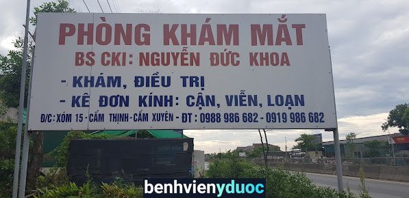 Phòng khám mắt Bác sĩ Khoa