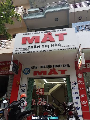 Phòng Khám Mắt Bs Trần Thị Hòa Bắc Giang Bắc Giang