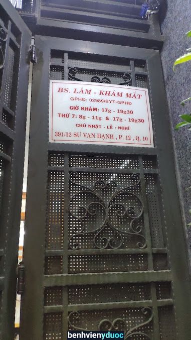 Phòng Khám Mắt - Bs Vĩnh Lâm 10 Hồ Chí Minh