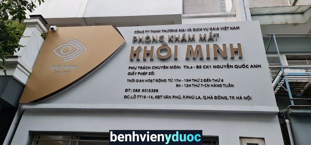 Phòng khám mắt khôi minh