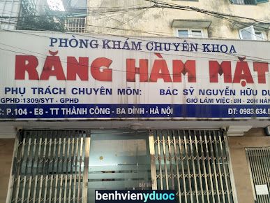 Phòng khám nha khoa - Bác sĩ Nguyễn Hữu Duy