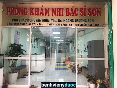 Phòng khám Nhi bác sĩ Sơn