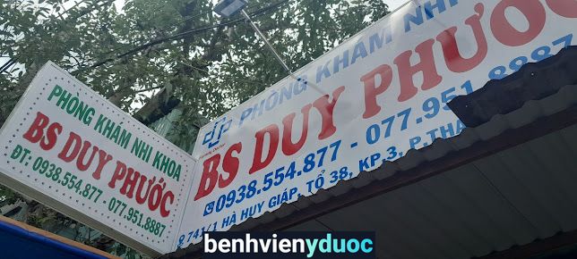 PHÒNG KHÁM NHI BS ĐẠT DUY PHƯỚC 12 Hồ Chí Minh